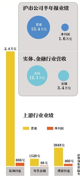 沪市公司：上半年业绩稳健，扣非增 0.3%